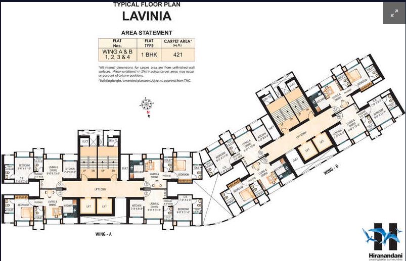 Lavinia Typical Floor Plan