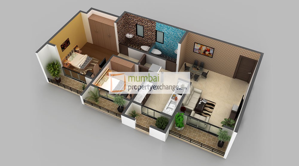 2BHK Plan