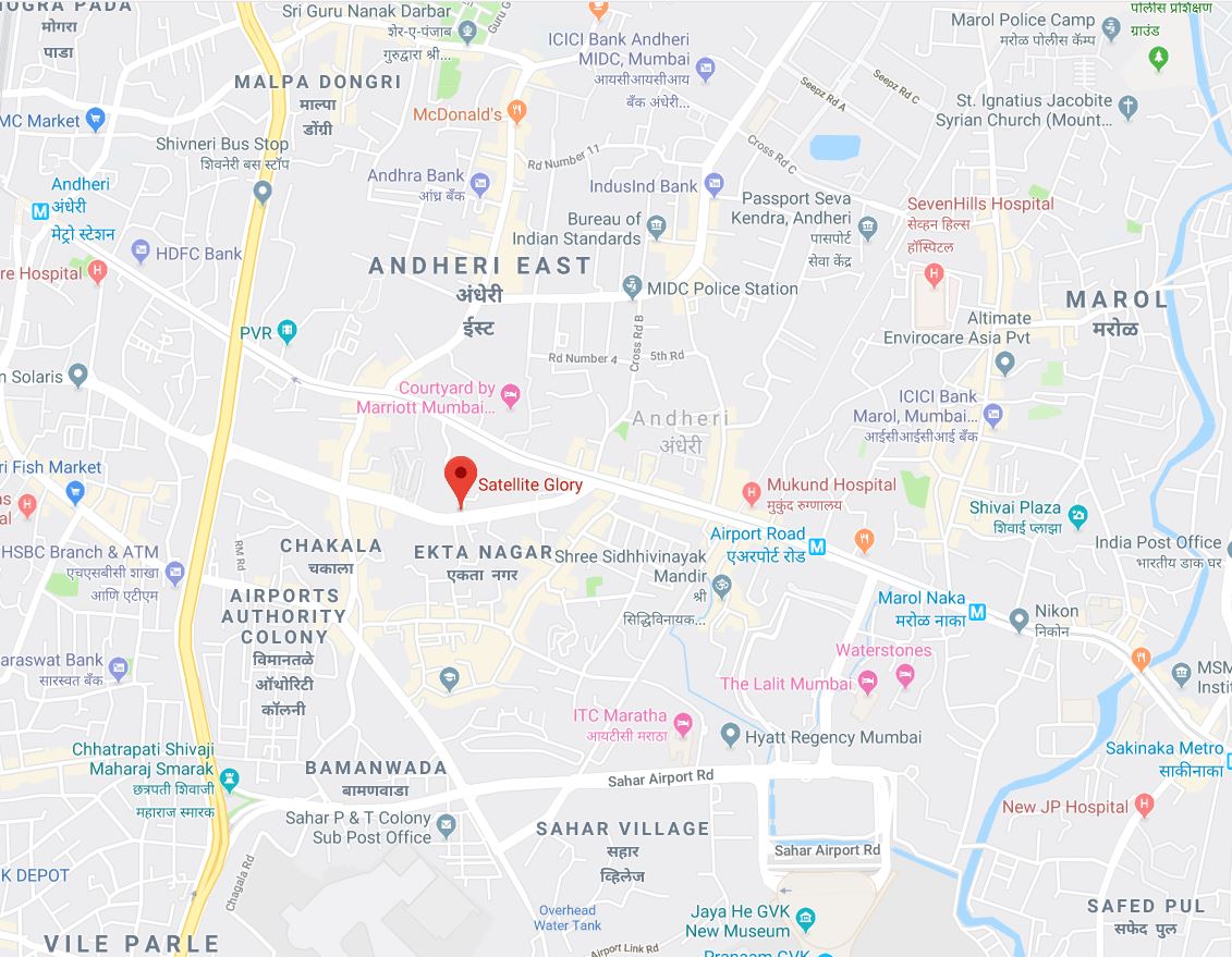 Glory Amenities Location