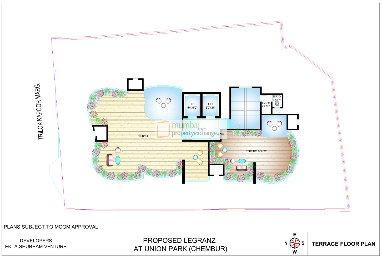 Flat on rent in Ekta Legranz, Chembur