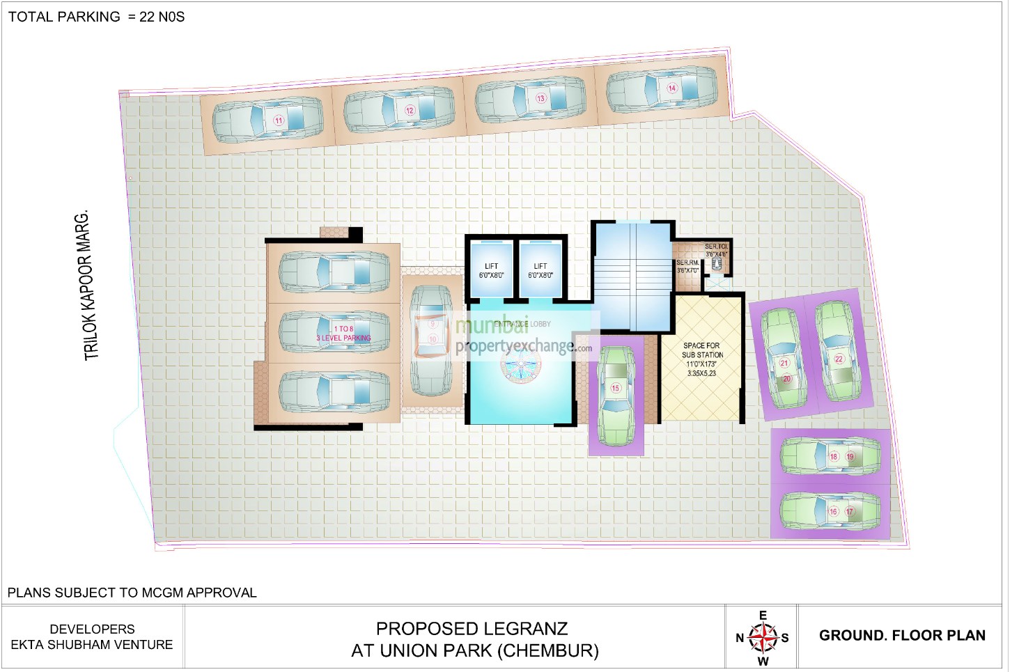 Flat on rent in Ekta Legranz, Chembur