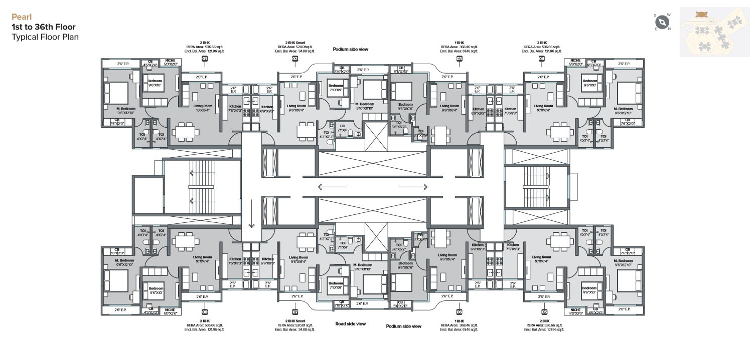 6617_oth_Marathon_Nextown_PEARL_Typical_Floor_Plan