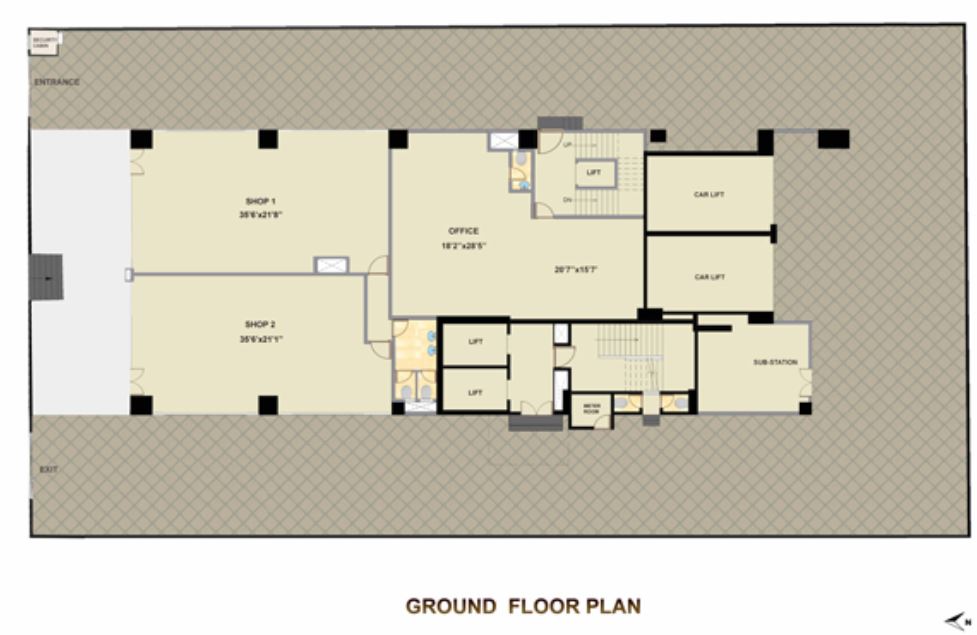 Flat on rent in Bhattad Aurus, Borivali West