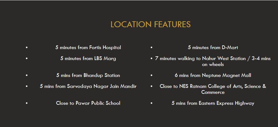 Arunoday Heritage Location Connectivity