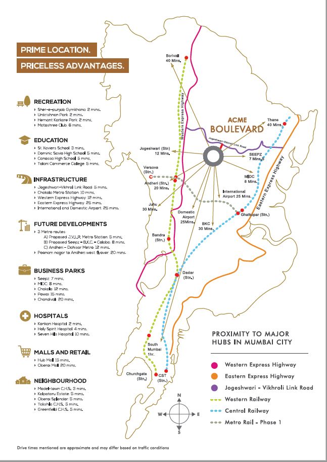 Acme Boulevard Location Advantage