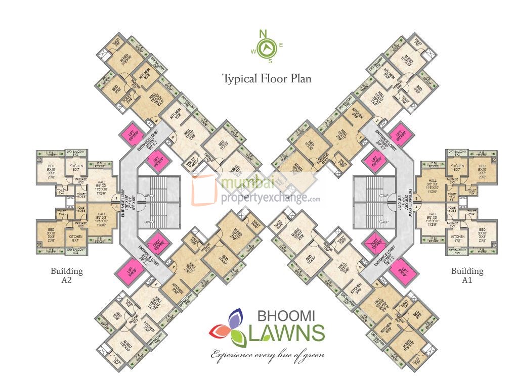 Flat / Apartment on Rent / Lease / Sale in Bhoomi Lawns, Thane West