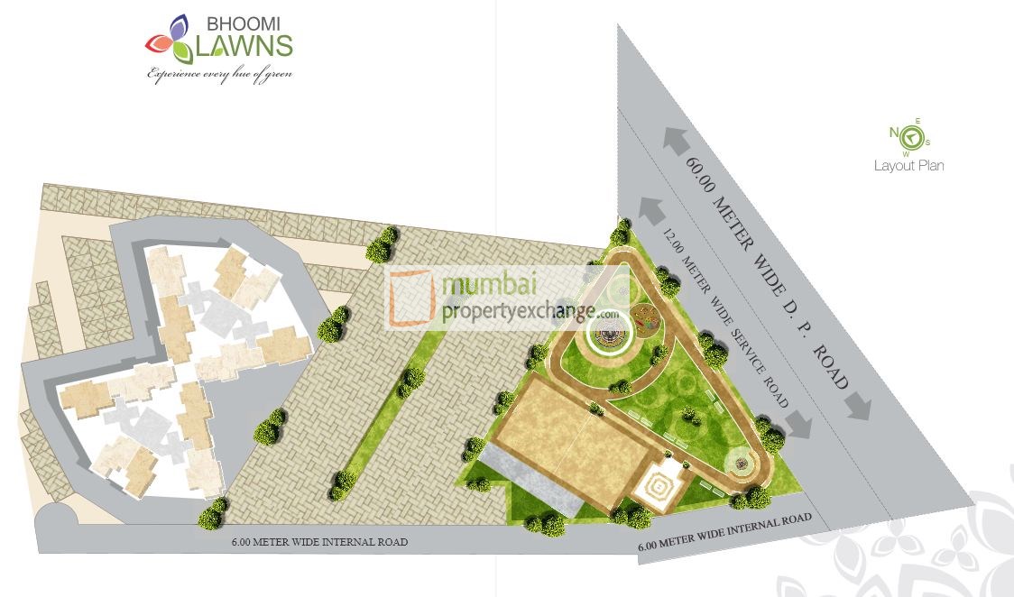 Flat / Apartment on Rent / Lease / Sale in Bhoomi Lawns, Thane West