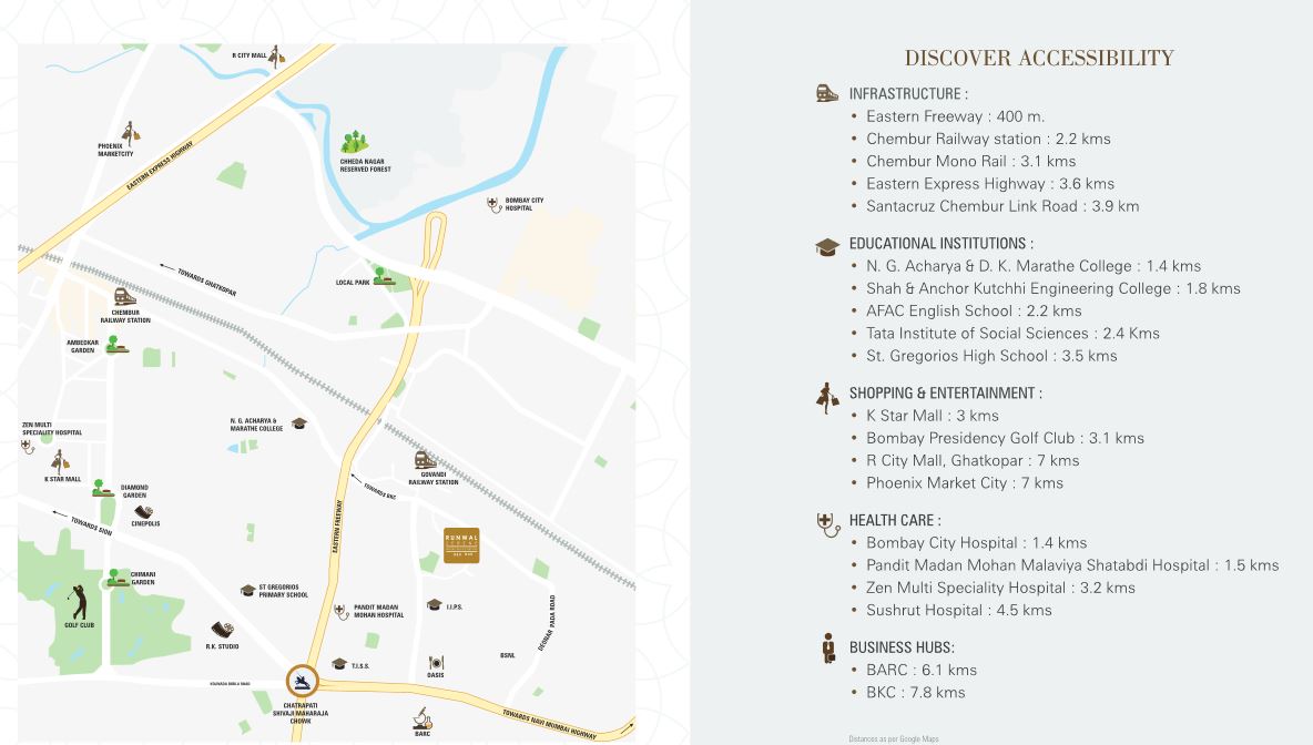 Runwal Serene Accessibility