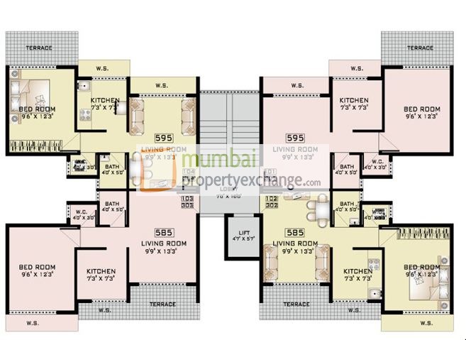Flat on rent in Almog, Borivali West