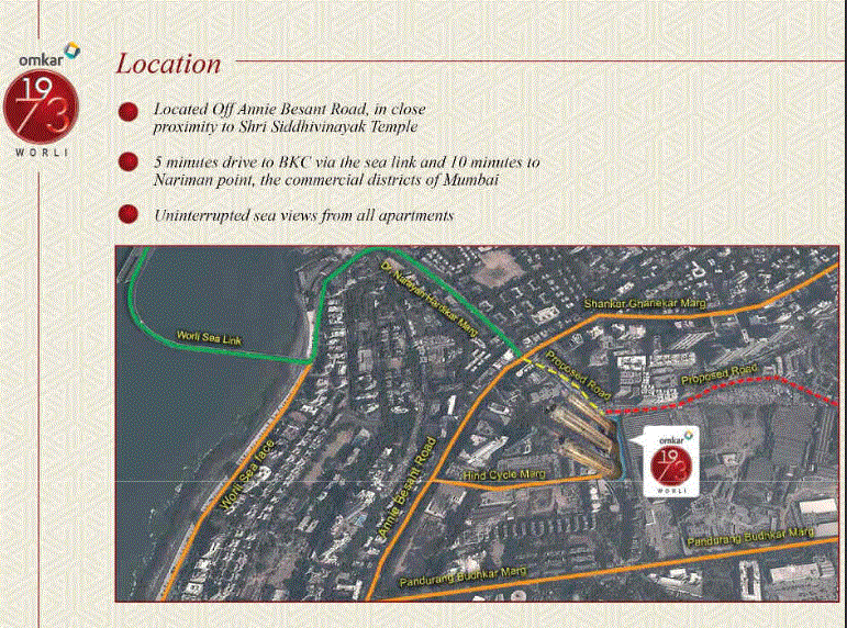 Omkar 1973 Location Map