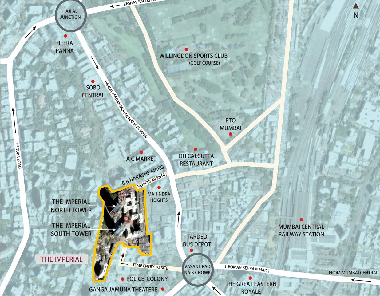 Imperial Edge Location Map