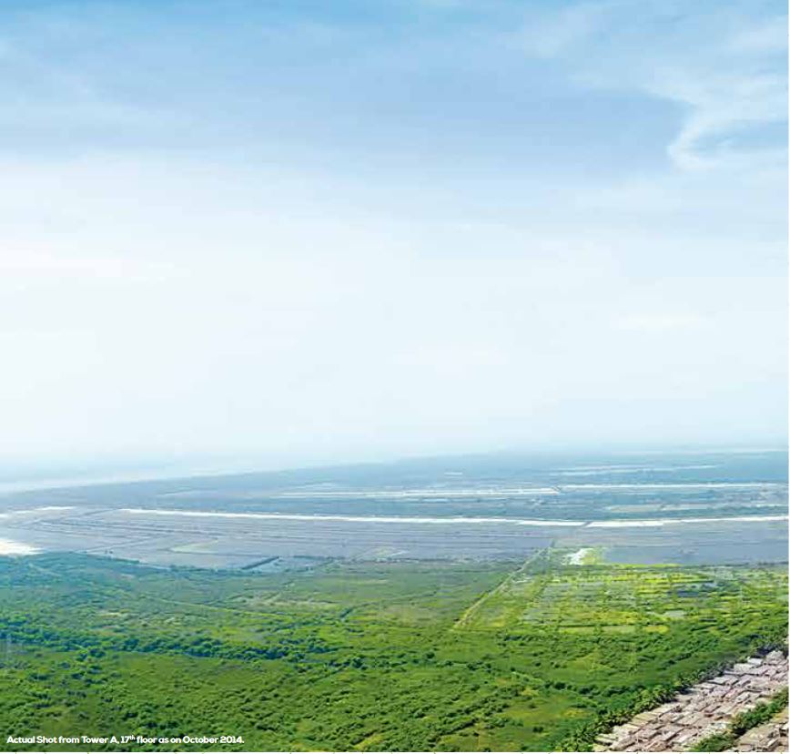 Actual view from Tower A 17th floor