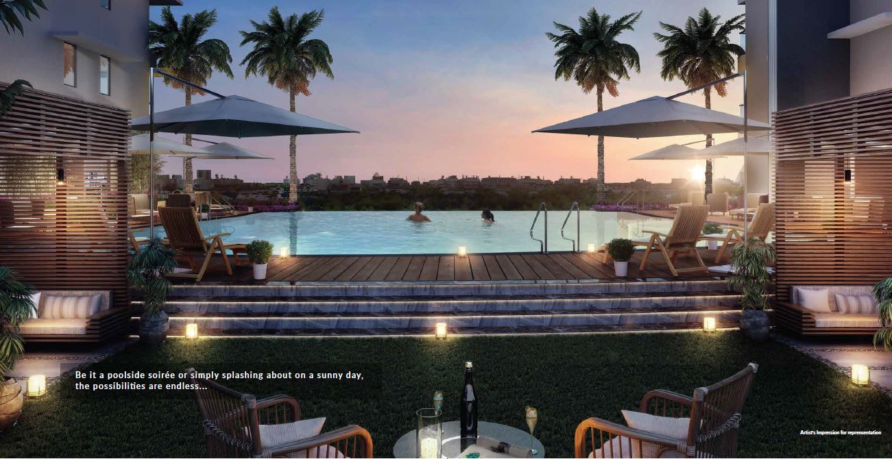 Ajmera I Land Poolside