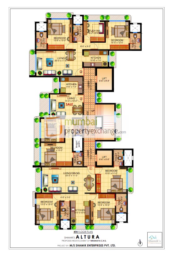 Flat on rent in Shamik Altura Niramaya, Vile Parle East