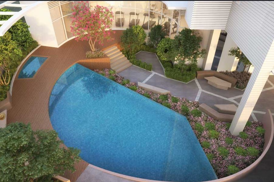 Marathon Emblem Swimming Pool