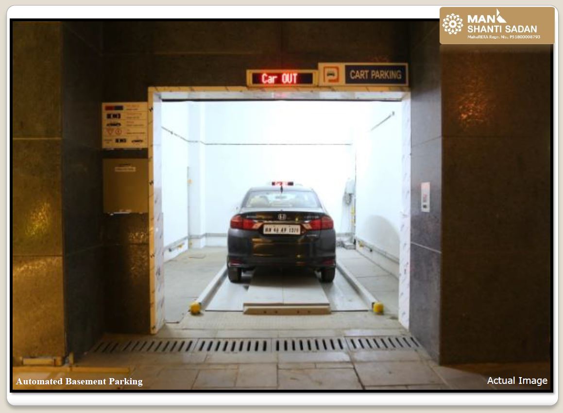 Shanti Sadan Automated Basement Parking
