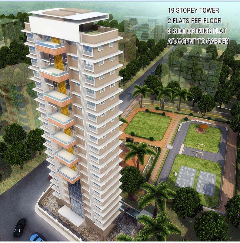 Flat on rent in Ankur, Malad West