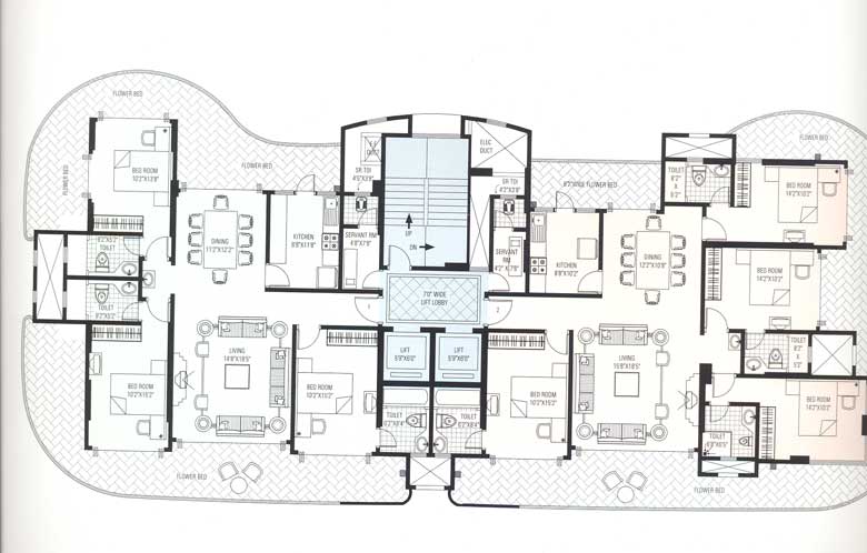 12 th floor plan