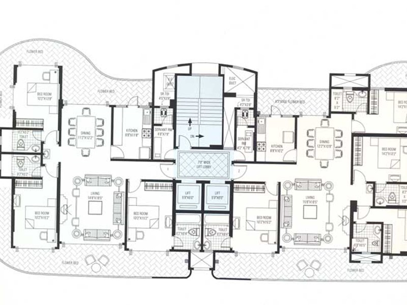 12 th floor plan