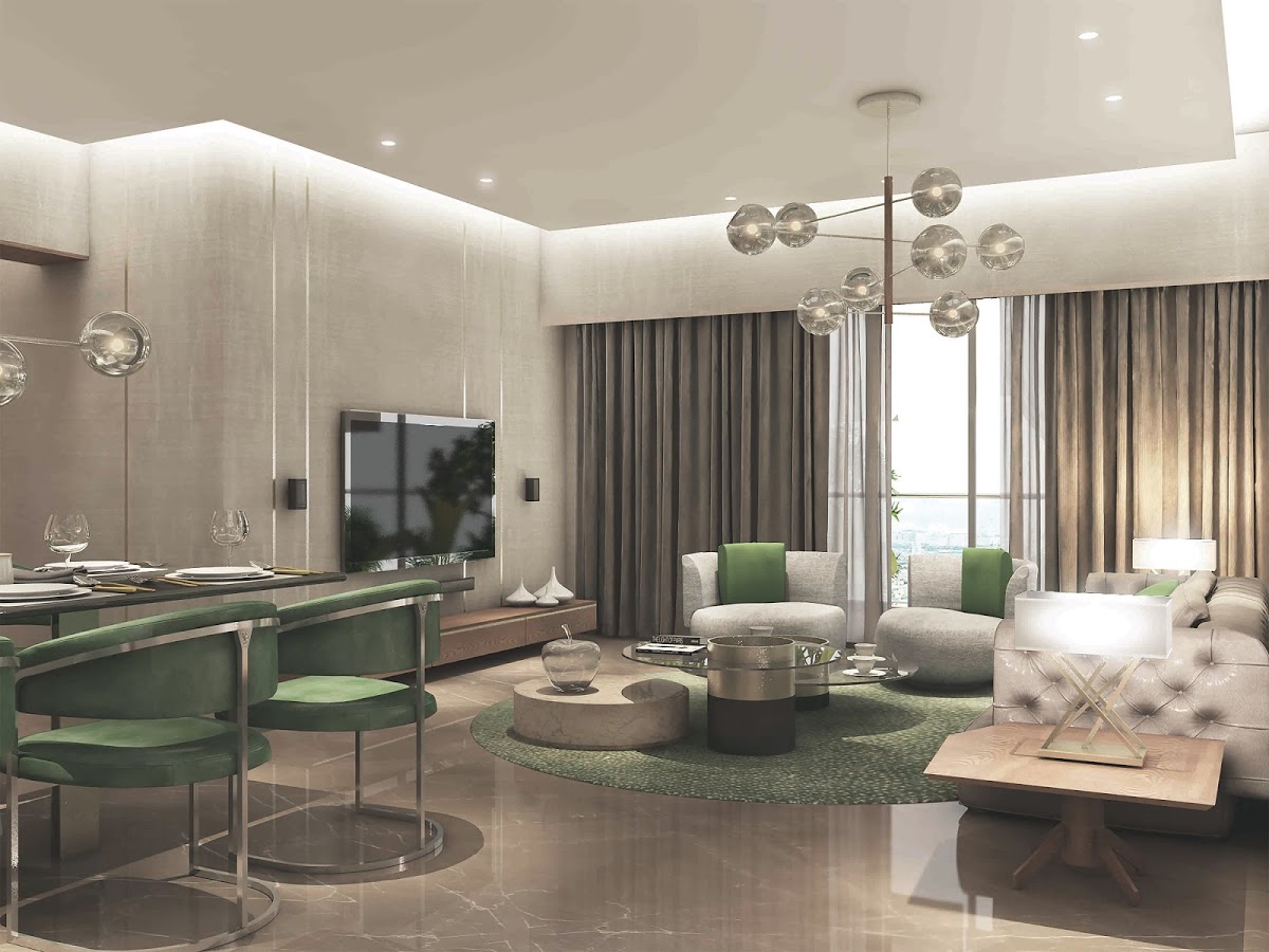 Neelkanth Woods Olivia Living Room