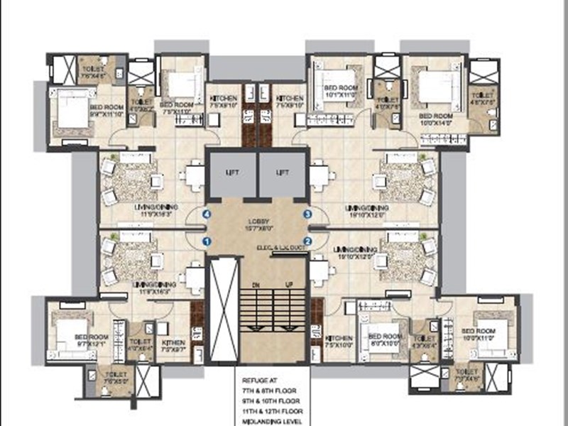 9201_oth_Lifescapes_Prithvii_Typical_Floor_Plan_Wing_D