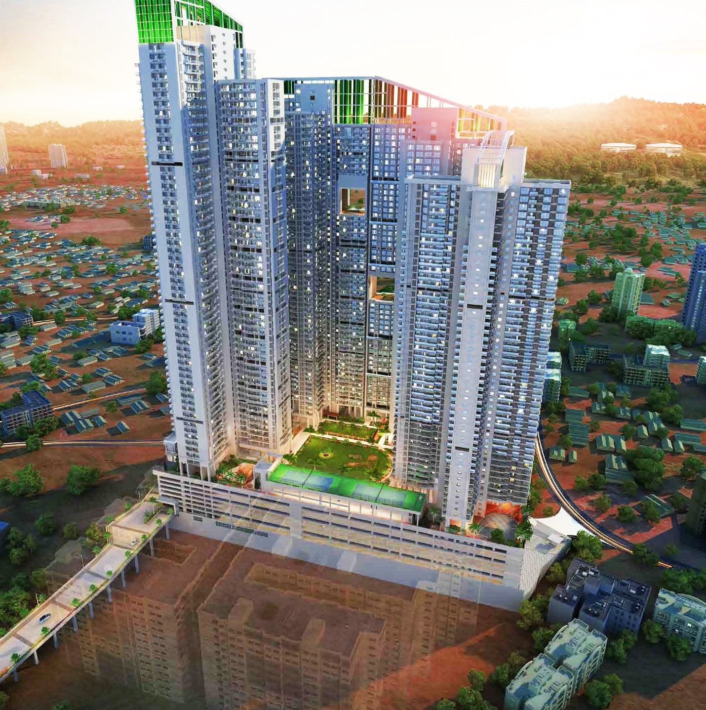 Omkar Alta Monte Elevation Image