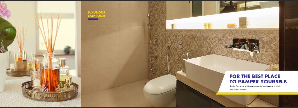 Omkar Alta Monte Luxurious Bathroom