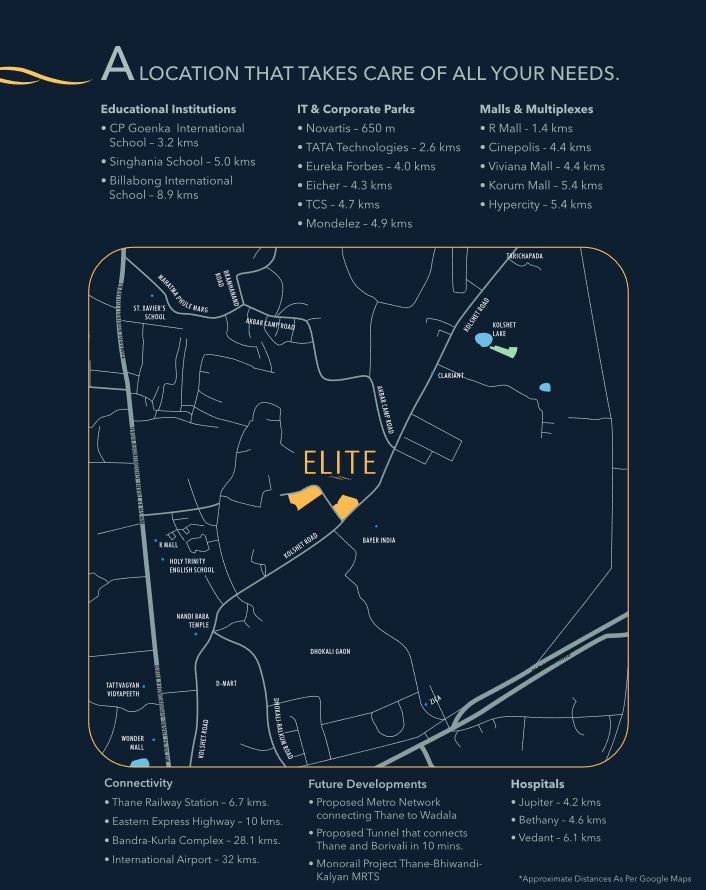 Wadhwa Elite Location Connectivity