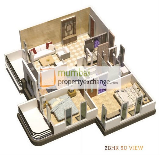 2BHK Plan