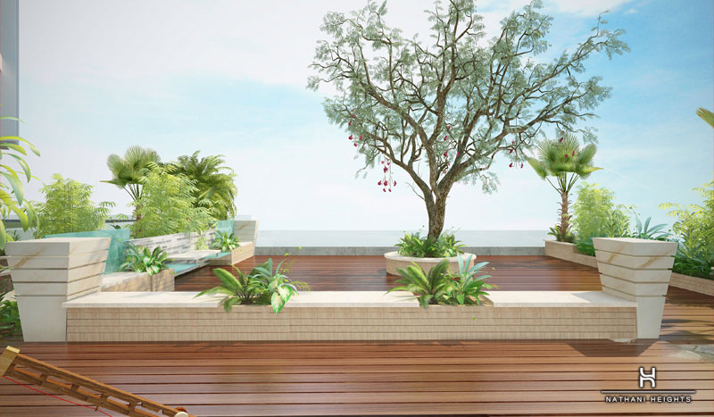 Nathani Heights Exotic-firangipani-tree-area