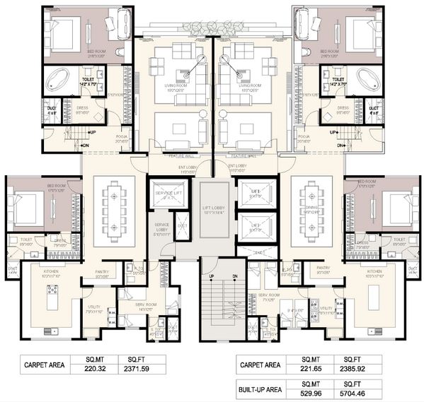 Flat on rent in Avenue 54, Santacruz West
