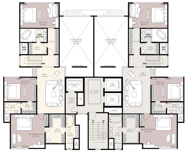 Flat on rent in Avenue 54, Santacruz West