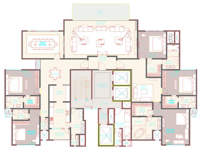 Flat on rent in Avenue 54, Santacruz West