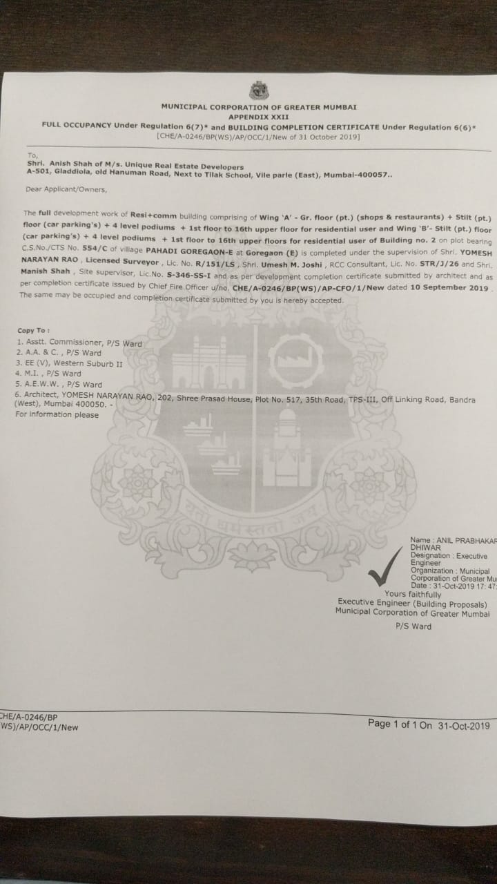 Complete OC of Aspen Park