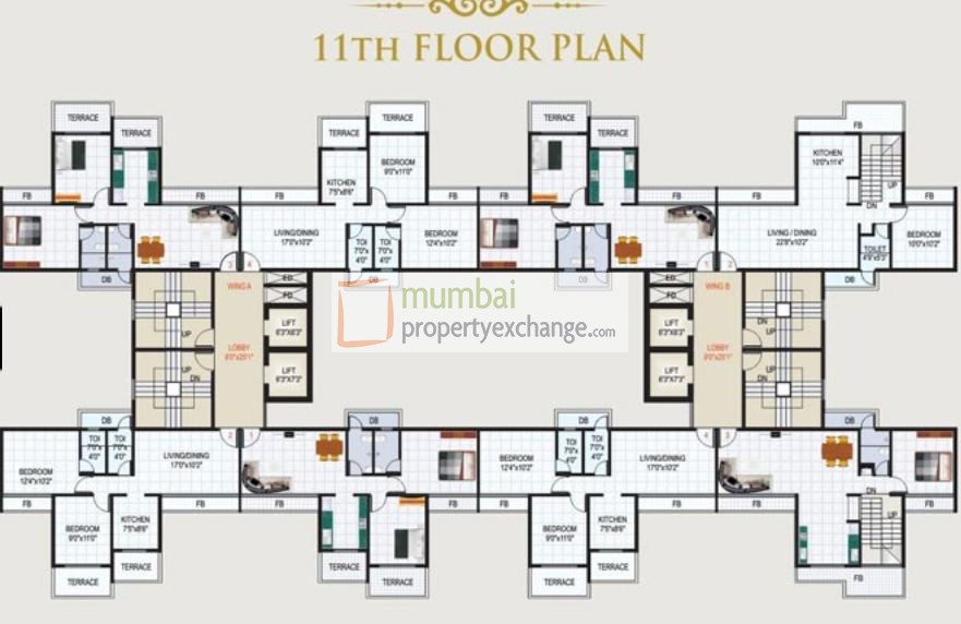 11th Floor Plan