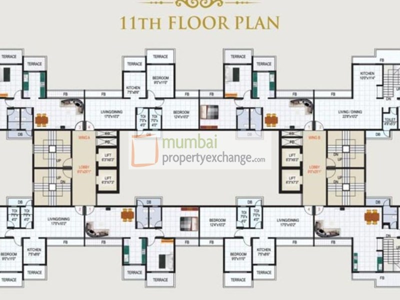 11th Floor Plan