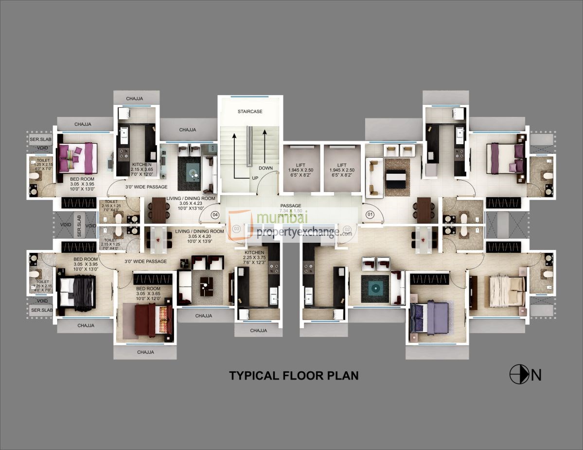 Typical Floor Plan