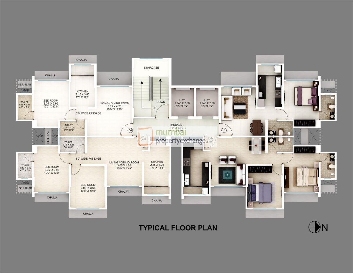 Typical Floor Plan 2