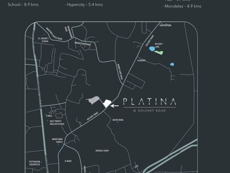 Wadhwa Elite-Platina Location Connectivity