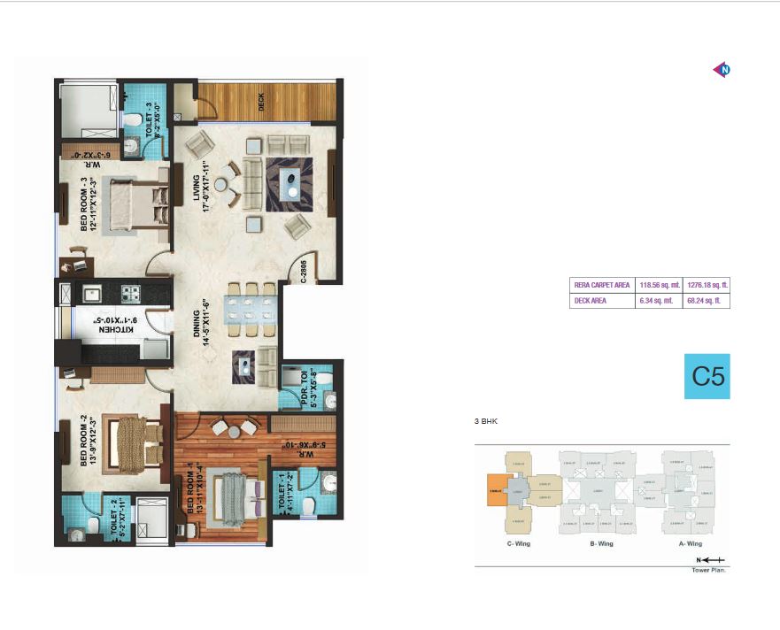 Adani Heights C5 Plan