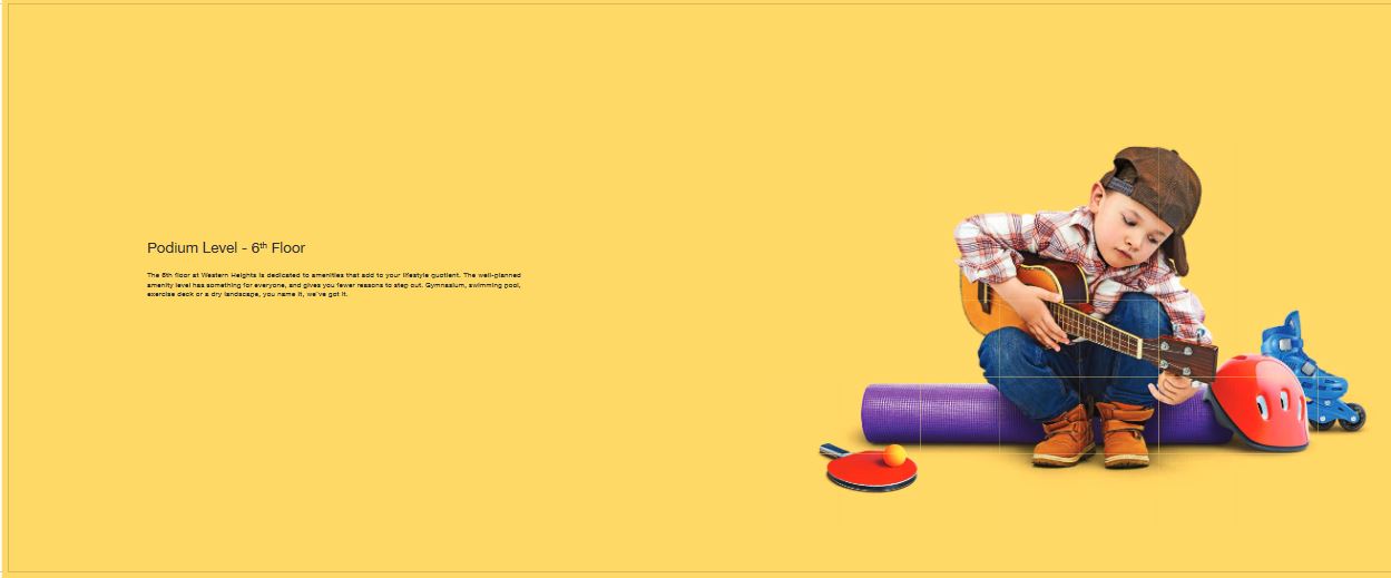 Adani Heights Night View from Wing C