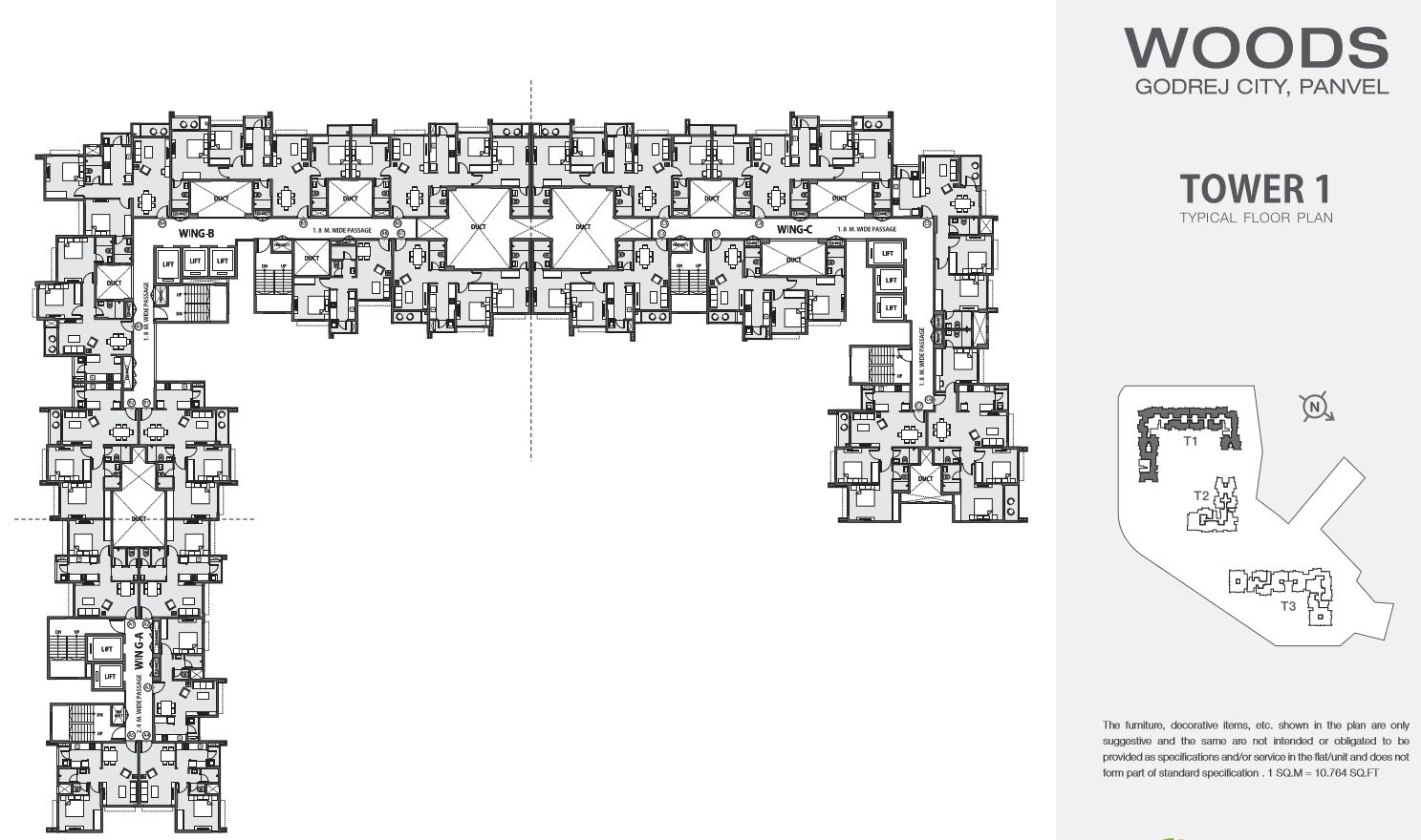 0 Godrej Woods Tower 1 Plans