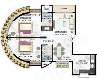 2BHK Plan 