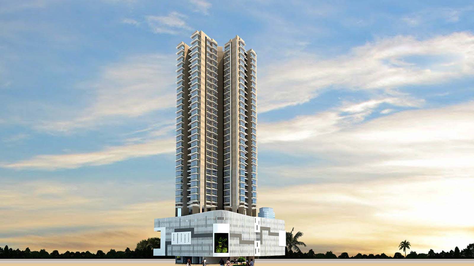 Flat on rent in Altura, Malad East