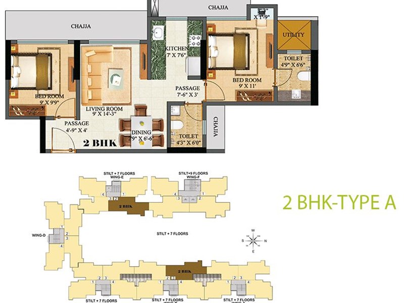 2BHK A