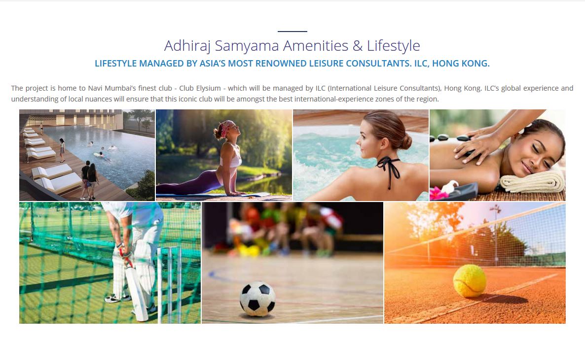 Adhiraj Samyama Amenities Image