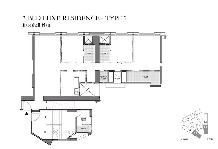 Lodha Trump Tower 3BHK Luxe Type 2