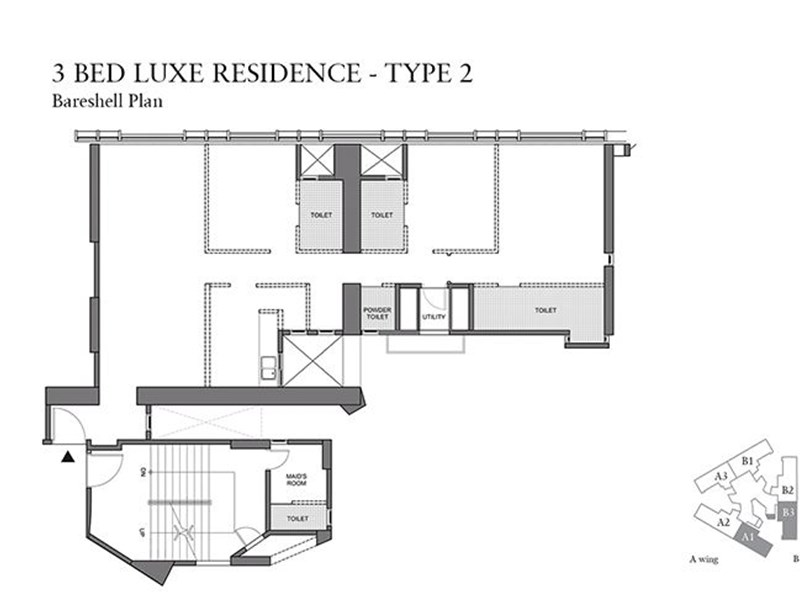 Lodha Trump Tower 3BHK Luxe Type 2
