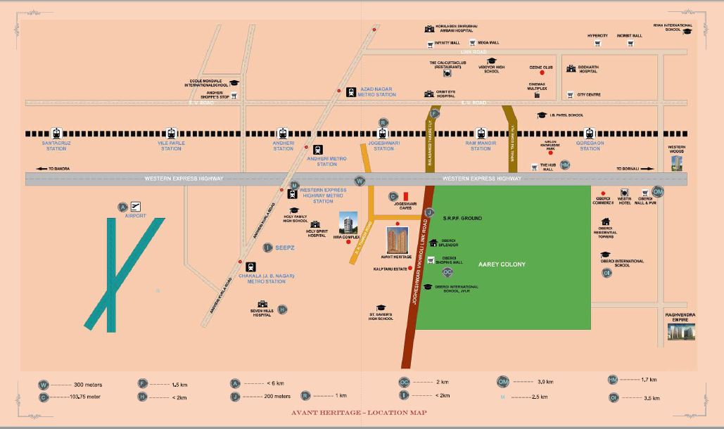 Avant Heritage Location