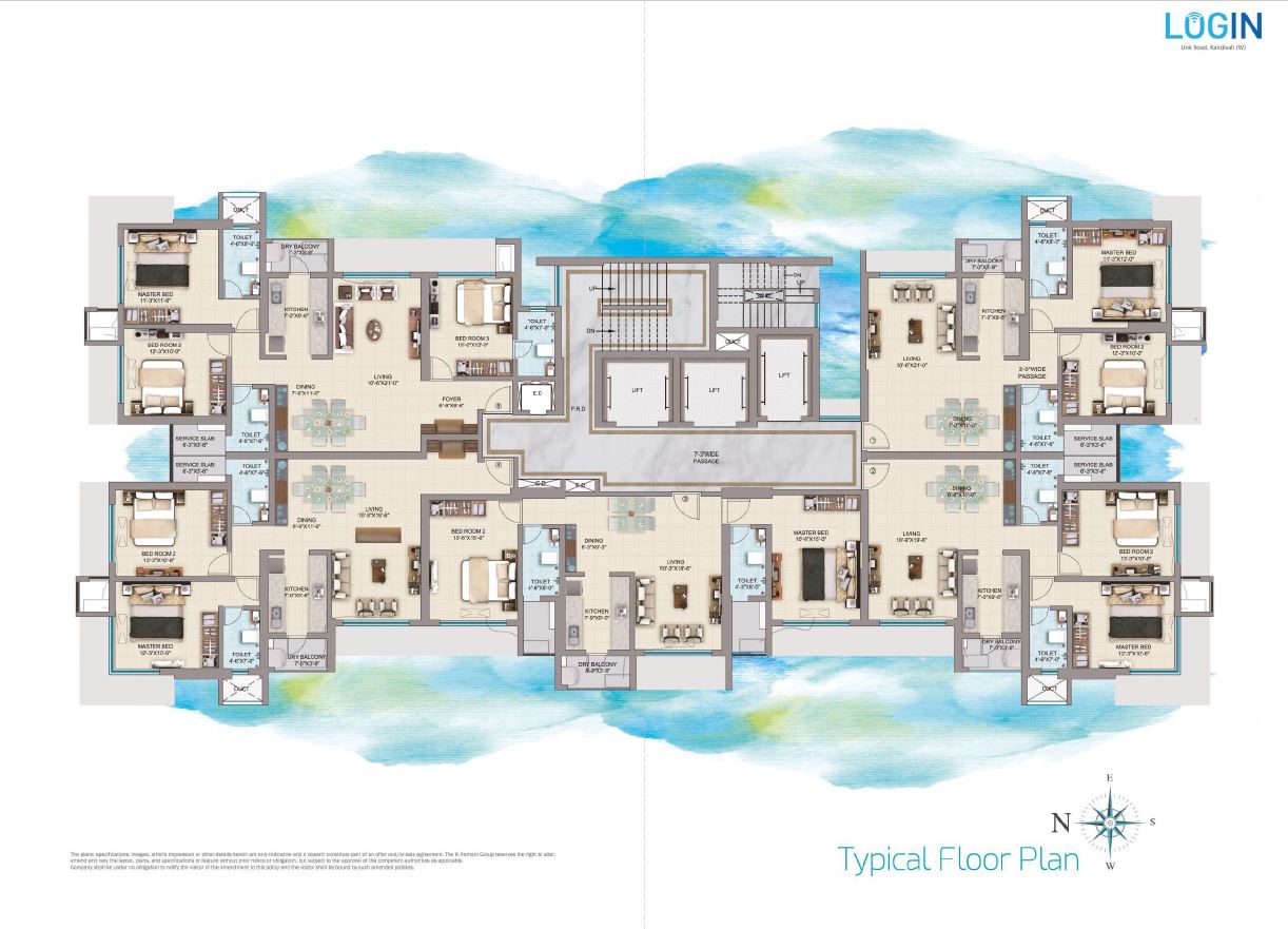 Login Typical Floor Plan